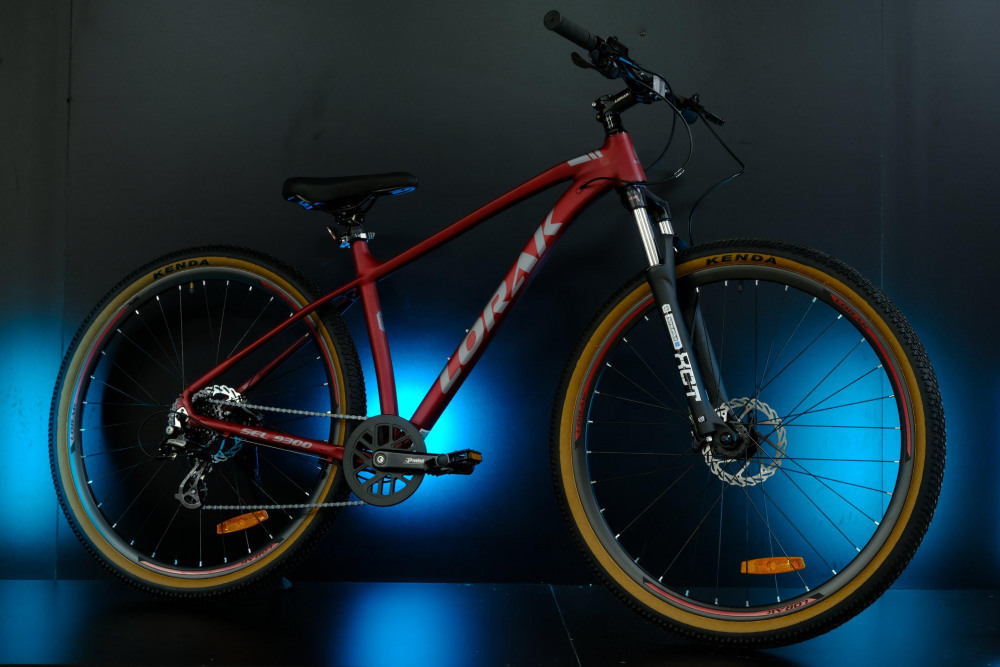 LORAK Sel 9300 Матовый Красный/Серый 18р (на рост 163-179)