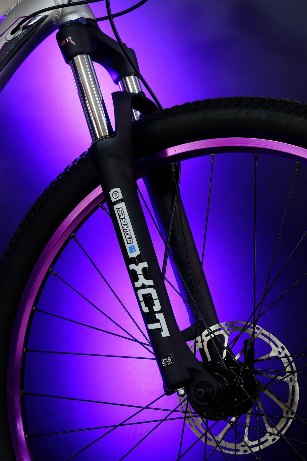 LORAK GLORY 400 9 sp Матовый Серебристый/Фиолетовый 15р (на рост 141-160)