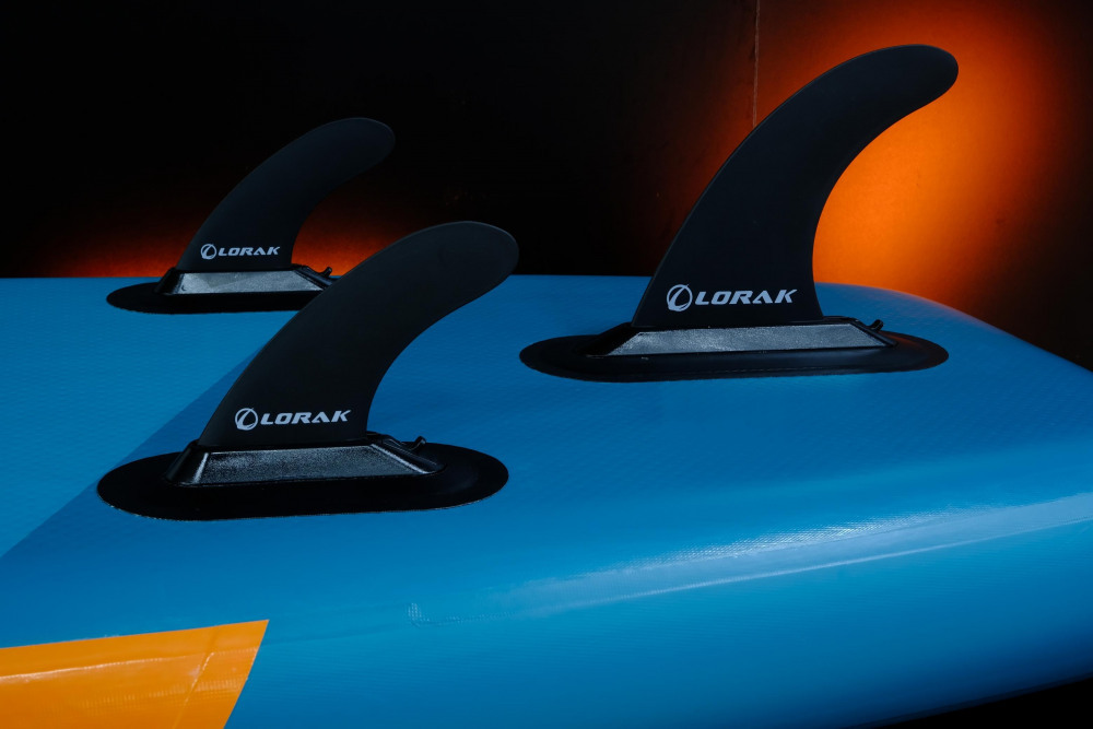 Сапборд Lorak 909 (320*81*15) бирюзово-оранжевый, код 77909