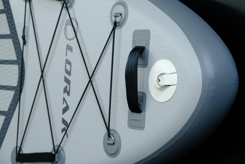 Сапборд Lorak 908 (320*81*15) серо-оранжевый, код 77908